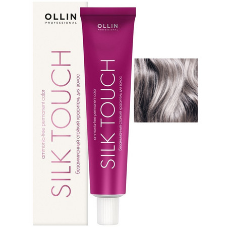 OLLIN SILK TOUCH Aнти-желтый 60мл Безаммиачный стойкий краситель