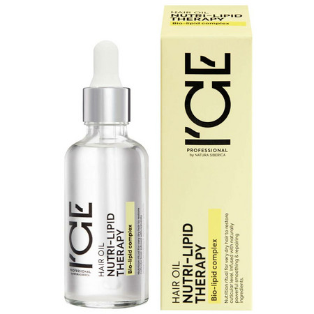 ICE PRO NUTRI-LIPID THERAPY Масло для питания и блеска волос, 50 мл.