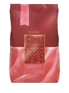 ItalWax Воск горячий (пленочный) розовый, гранулы 1000гр