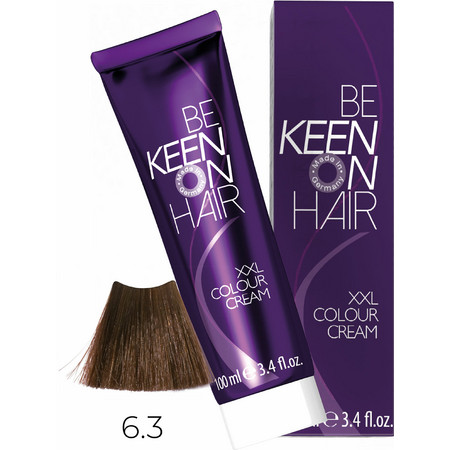 KEEN COLOUR CREAM 6.3 Темно-золотистый блондин/ Dunkelblond Gold, 100 мл