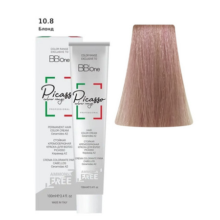 PICASSO 10.8 Blond Platinum Beige Крем-краска безаммиачная