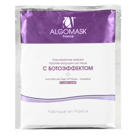ALGOMASK Альгинатная маска Classiс Base Против морщин на лице с ботоэффектом 25 гр.