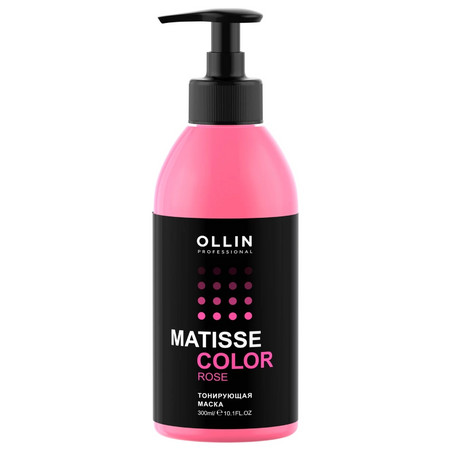 OLLIN MATISSE COLOR Тонирующая маска РОЗОВЫЙ 300мл