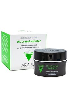 Aravia Крем увлажняющий для комбинированной и жирной кожи OIL-Control Hydrator, 50 мл 