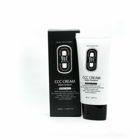 Yu-r Корректирующий крем CCC Cream (Light), SPF 50, 50 мл 