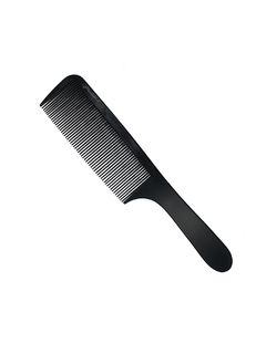 Gera Professional Расческа для мужских стрижек, вогнутая, цвет черный