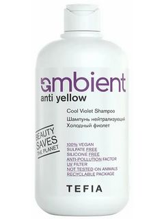 TEFIA AMB ANTI-YELLOW Шампунь нейтрализующий Холодный фиолет 250 мл  