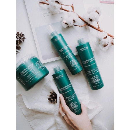 Bouticle ATELIER HAIR HYALURONIC Увлажняющий шампунь для очень сухих и поврежденных волос 300 мл