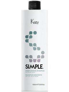 Шампунь увлажняющий для всех типов волос, 1000 мл. Simple KEZY