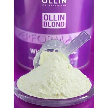 OLLIN BLOND PERFORMANCE Осветляющий порошок белого цвета, 500 г.