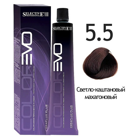 SELECTIVE COLOREVO 5.5 светло-каштановый махагоновый