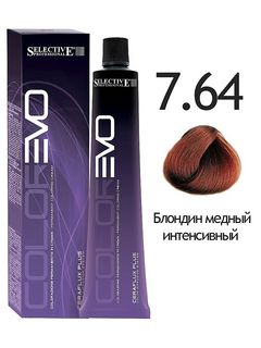 SELECTIVE COLOREVO 7.64  блондин медный интенсивный