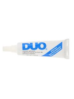 Duo Striplash Adhesive White/Clear Клей для накладных ресниц прозрачный, 2,5г