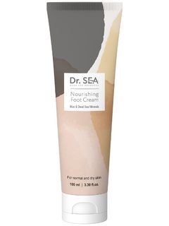 Dr. Sea Питательный крем для ног с грязью и минералами Мертвого моря 100 мл