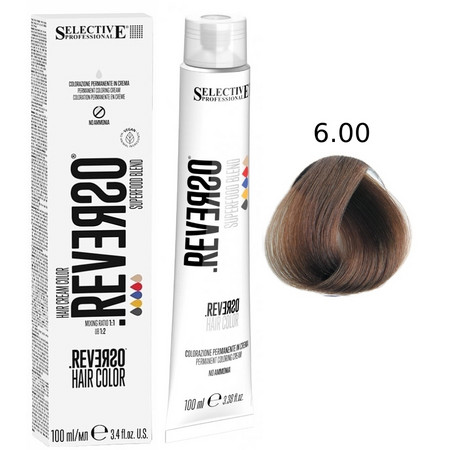 SELECTIVE Reverso Hair Color 6.00 Темный блондин интенсивный 