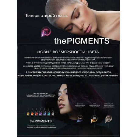 SELECTIVE thePIGMENTS Ультраконцентрированный пигмент фиолетовый (the VIOLET) 80 мл