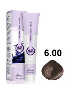 KAARAL AAA Hair crem colorant 6.00 темный блондин интенсивный натуральный 100мл 