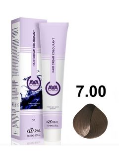 KAARAL AAA Hair crem colorant 7.00 блондин интенсивный натуральный 100мл 