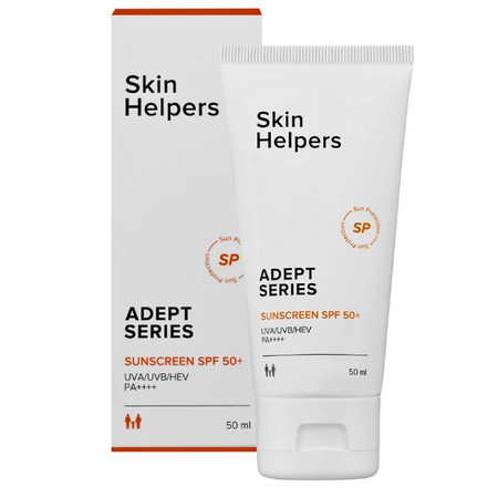 Skin Helpers ADEPT Солнцезащитный крем SPF 50+, 50 мл (сн. с пр-ва)
