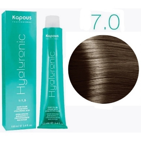 Kapous Hyaluronic 7.0 Блондин, 100 мл