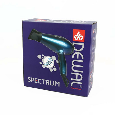 DEWAL Фен Spectrum с ионизацией, красный, 2200W