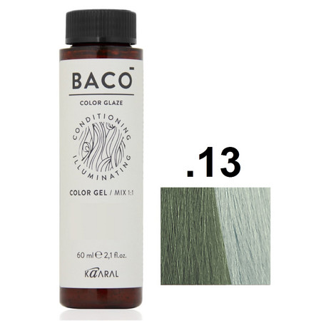 KAARAL Baco Color Glaze .13 матовый серебристый 60 мл 