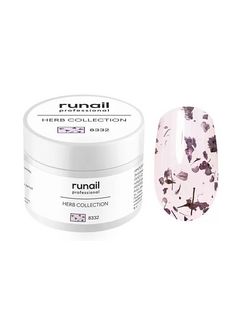 RuNail Гель-лак с сухоцветами Herb Collection 5 г 