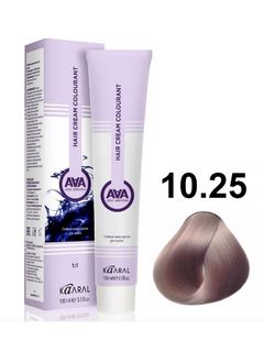 KAARAL AAA Hair crem colorant 10.25 Очень очень светлый перламутрово-розовый блондин 100мл