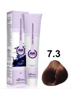 KAARAL AAA Hair crem colorant 7.3 золотистый блондин 100мл