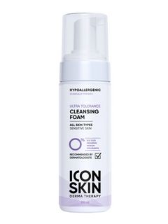 ICON SKIN DERMA THERAPY Очищающая пенка для умывания для всех типов кожи ULTRA TOLERANCE 170 мл