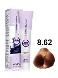 KAARAL AAA Hair crem colorant 8.62 светлый блондин красно-фиолетовый 100мл