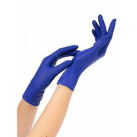 Перчатки однораз.нитриловые NitriMax фиолетовые L - 1 пара