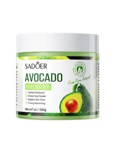 Крем для тела SADOER с авокадо 200 гр.