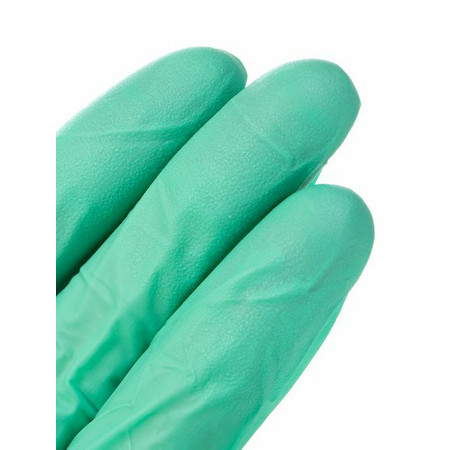 Перчатки однораз.нитриловые NitriMax зелёные M - 1 пара 