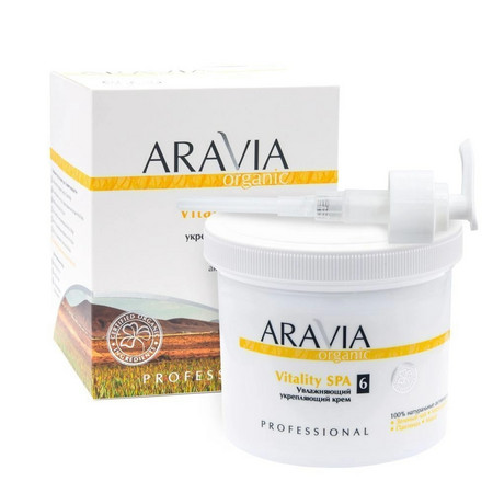 Aravia Organic Увлажняющий укрепляющий крем 