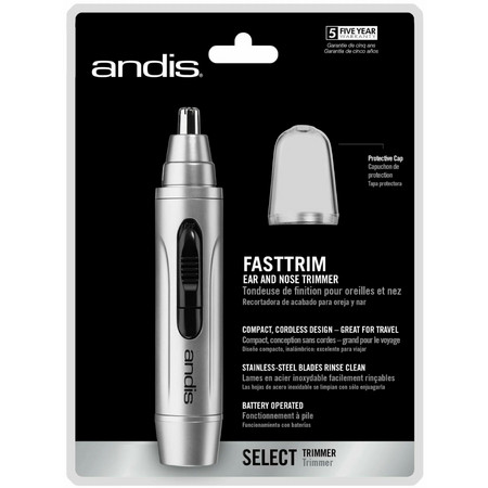 ANDIS FastTrim NT-2 Машинка-триммер для носа и ушей, 7 000 об/мин 
