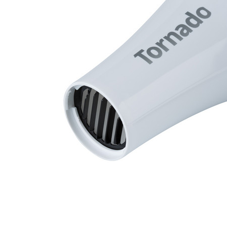 DEWAL Фен Tornado с ионизацией, белый, 2300W 