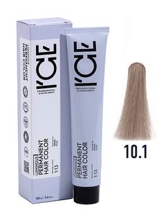 ICE Professional LUMINOUS HAIR COLOR 10.1 экстра светлый блонд пепельный 100 мл.