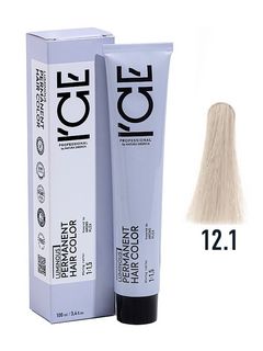 ICE Professional LUMINOUS HAIR COLOR 12.1 супер блонд пепельный 100 мл.