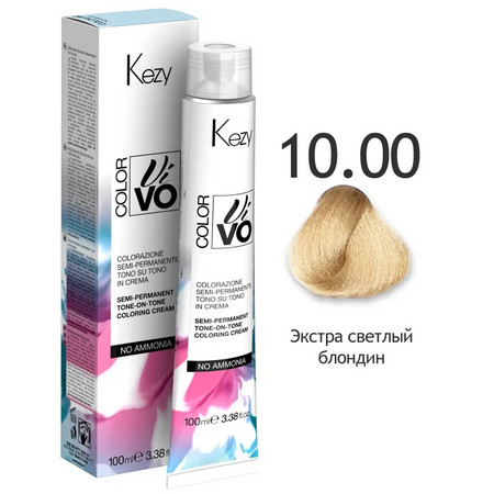 KEZY Color Vivo No Ammonia 10.00 Экстра светлый блондин 100 мл