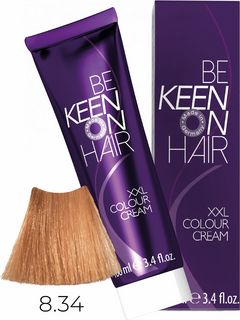 KEEN COLOUR CREAM 8.34 Золотисто-медный блондин/ Blond Gold-Kupfer, 100 мл