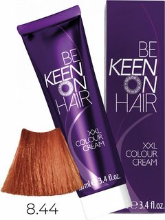 KEEN COLOUR CREAM 8.44 Медно-золотистый блондин/ Blond Kupfer-Intensiv, 100 мл