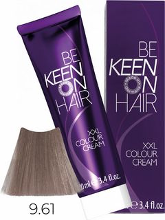 KEEN COLOUR CREAM 9.61 Светлый фиолетово-пепельный блондин/ Hellblond Violett-Asch, 100 мл