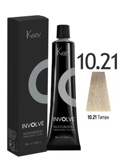 KEZY Involve color  Крем-краска 10.21 Титан, 100 мл. 