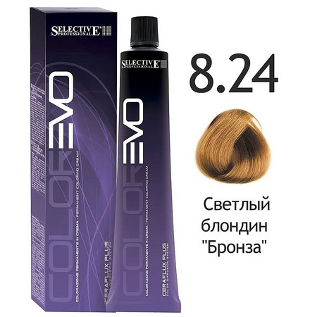 SELECTIVE COLOREVO 8.24  светлый блондин 