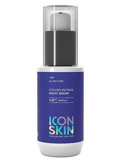 ICON SKIN SMART Ночная сыворотка на основе 0,35% ретинола для всех типов кожи GOLDEN RETINOL 30 мл