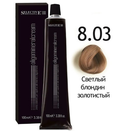 SELECTIVE OligoMineral 8.03 светлый блондин золотистый