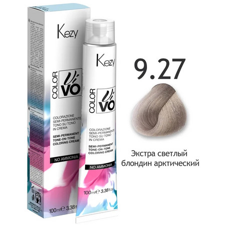 KEZY  Color Vivo No Ammonia 9.27 Экстра светлый блондин арктический 100 мл