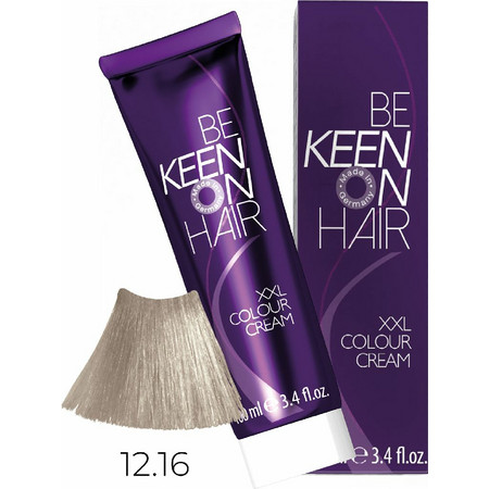 KEEN COLOUR CREAM 12.60 Платиново-фиолетовый блондин/ Platinblond Violett, 100 мл