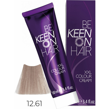 KEEN COLOUR CREAM 12.61 Платиновый фиолетово-пепельный блондин/ Platinblond Violett-Asch, 100 мл